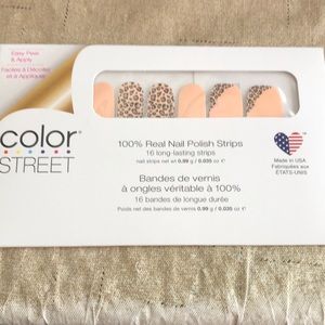 Color street nail polish strips